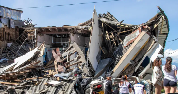 132 Orang Tewas, 570 Terluka Akibat gempa Magnitudo 7,4 di Kolombia